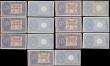 London Coins : A170 : Lot 203 : Italy early Biglietto Di Stato issues (21) all in various grades averaging Fine/VF to about UNC/UNC ...
