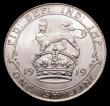 London Coins : A170 : Lot 2043 : Shilling 1919 ESC 1429, Bull 3808 UNC with practically full lustre, in an LCGS holder and graded LCG...