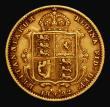 London Coins : A171 : Lot 1476 : Half Sovereign 1892 No J.E.B. on truncation, Lower shield S.3869D, DISH L516 Bold Fine/Good Fine