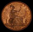 London Coins : A171 : Lot 1592 : Penny 1891 Freeman 132 dies 12+N, 15 teeth date spacing , Gouby BP1891Ab UNC or very near so with su...