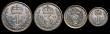 London Coins : A171 : Lot 909 : Maundy Set 1974 ESC 2591, S.4211, Lustrous UNC with light toning, the 1974 sets were distributed at ...