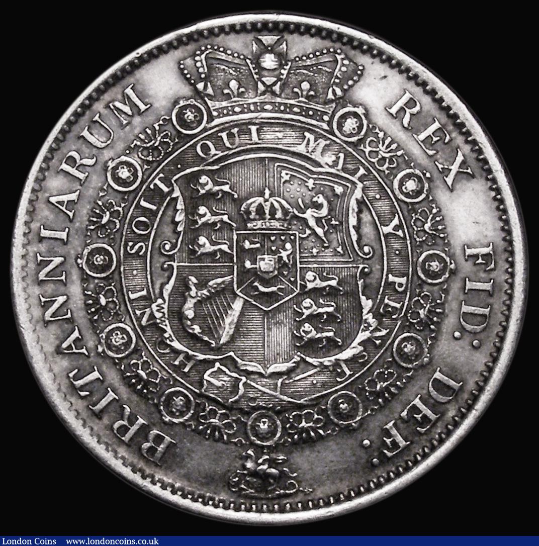 London Coins : A172 : Lot 1026 : Halfcrown 1817 Bull Head ESC 616, Bull 2090 GVF