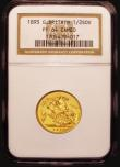 London Coins : A172 : Lot 1007 : Half Sovereign 1893 Proof S.3878 choice FDC and graded PF64 CAMEO by NGC