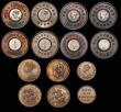 London Coins : A172 : Lot 1584 : Model Coinage (15) includes Joseph Moore types (12) Pennies (3) Copper with Nickel-Zinc centre (2) G...
