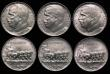 London Coins : A172 : Lot 1685 : Italy 50 Centesimi (6) 1920 Plain edge, 1920 Reeded edge (2), 1921 Plain edge, 1925 Plain edge (2) G...