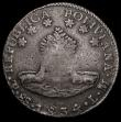 London Coins : A172 : Lot 643 : Philippines 8 Reales Isabell II with crowned Y.II countermark on Bolivia 8 Soles 1834 PTS KM#987 cou...