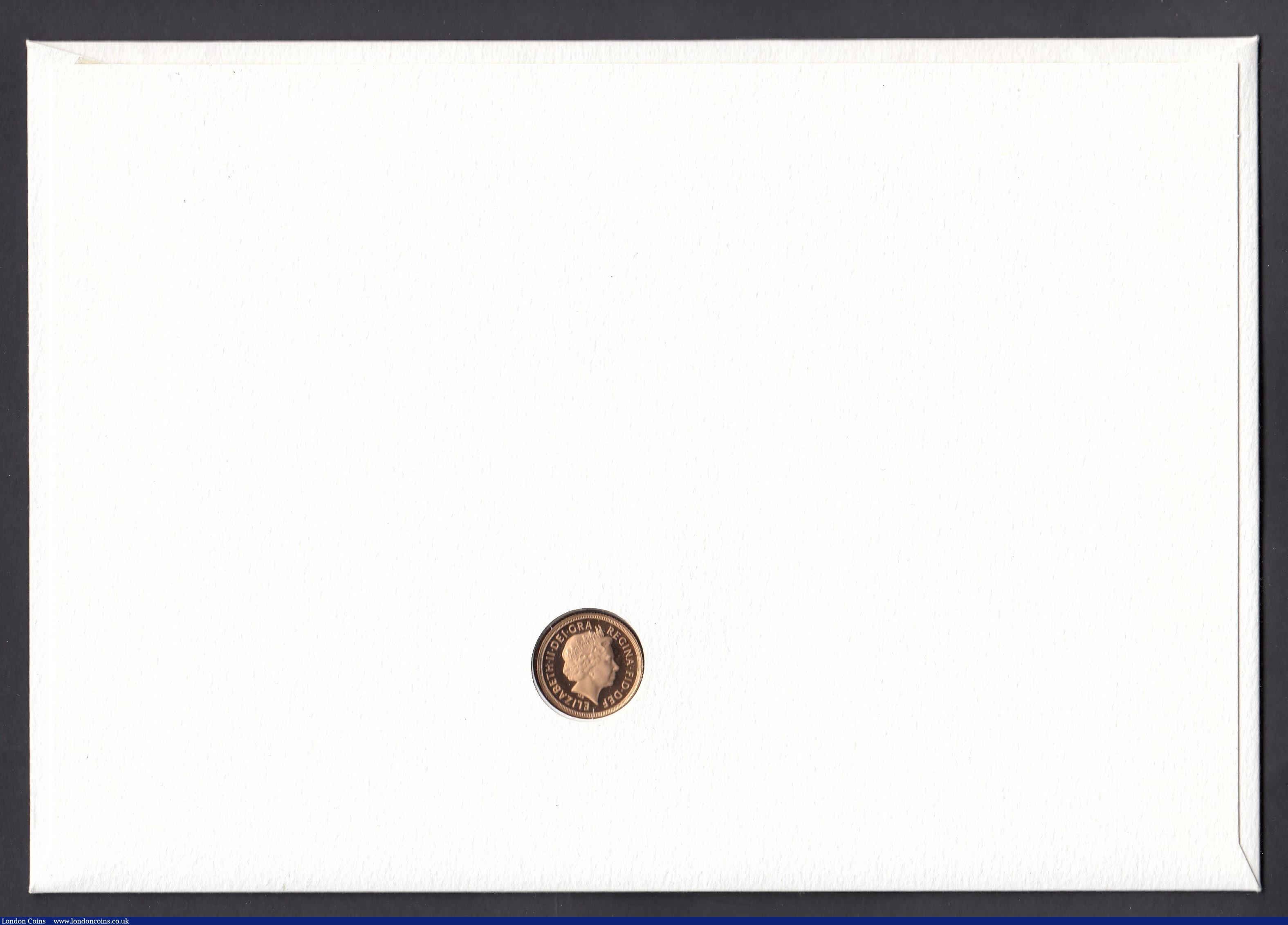 London Coins : A173 : Lot 393 : Numismatic First Day Cover 2008 250th Anniversary of the Birth of Nelson comprising Gold Sovereign 2...