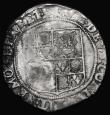 London Coins : A173 : Lot 1184 : Shilling James I Second Coinage, Third Bust, S.2654 mintmark unclear Fine with some weakness and som...