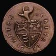 London Coins : A173 : Lot 1407 : Ireland Farthing Evasion 1791 Obverse: Laureate Bust Right ENONA ATKNE, Reverse Shield of Arms KETEC...