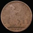 London Coins : A173 : Lot 2025 : Penny 1862 Small Date from Halfpenny die Freeman 41 dies 6+G, Gouby BP1862E, Fair and 'misty�...