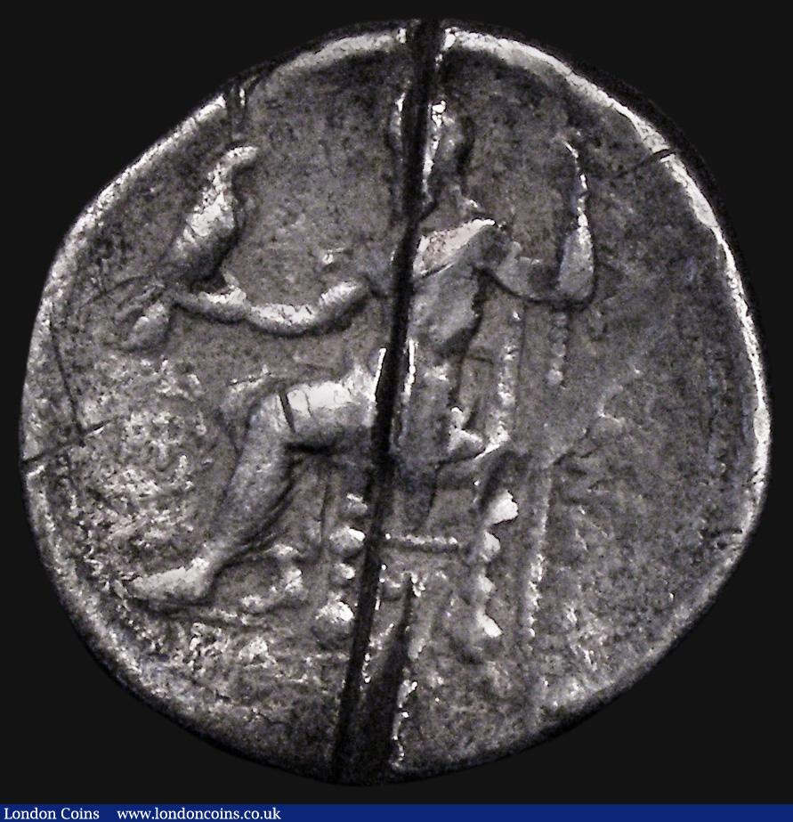 London Coins : A174 : Lot 1052 : Ancient Greece - Kingdom of Macedonia Tetradrachm Alexander the Great (336-323BC) posthumous issue, ...