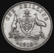 London Coins : A174 : Lot 1157 : Australia Shilling 1910 KM#20 EF/GEF a pleasing example