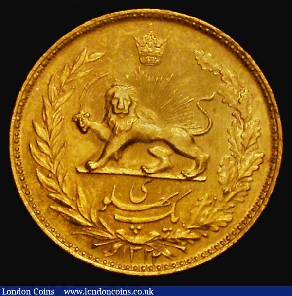 Iran Gold Pahlavi SH1322 (1943) KM#1148 GEF/AU and lustrous : World Coins : Auction 174 : Lot 1313