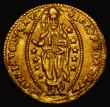 London Coins : A174 : Lot 1330 : Italian States - Venice Gold Zecchino Antonio Venier (1382-1400), 3.48 grammes, EF a very pleasing e...