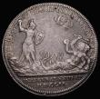 London Coins : A174 : Lot 732 : Coronation of Queen Anne 1702 Obverse Bust left draped ANNA. D:G: MAG:BR:FRA: ET. HIB: REGINA. Rever...