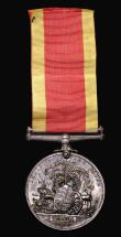 London Coins : A174 : Lot 763 : China War Medal 1900 in silver, Instituted for service during the Boxer Rebellion of 1900, awarded t...