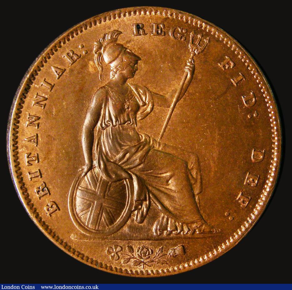 London Coins : A175 : Lot 2169 : Penny 1858 Large date with W.W. LCGS variety 05, UNC with traces of lustre, in an LCGS holder and gr...