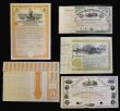 London Coins : A175 : Lot 1 : Bonds and Shares a small collection (8) comprising China (3) Chinese Government 5% Hukuang Railways ...