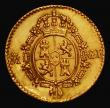 London Coins : A175 : Lot 1143 : Spain Half Escudo Gold 1817 GJ KM#492 VF/GVF with some hairlines