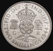 London Coins : A175 : Lot 1621 : Florin 1944 ESC 964, Bull 4095, Lustrous UNC and choice, in an LCGS holder and graded LCGS 85, the j...