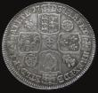 London Coins : A175 : Lot 1637 : Halfcrown 1732 Roses and Plumes ESC 596, Bull 1675 A/UNC in an LCGS holder and graded LCGS 75, the f...