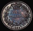 London Coins : A175 : Lot 1880 : Shilling 1839 Plain edge Proof with No W.W. on truncation ESC 1284, Bull 2980, S.3904 nFDC with deep...