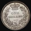 London Coins : A175 : Lot 1904 : Shilling 1856 ESC 1304, Bull 3007, EF with a hint of gold toning