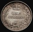 London Coins : A175 : Lot 1929 : Shilling 1879 No Die Number ESC 1334, Bull 3061 Davies 912 dies 7C, About EF with some contact marks...
