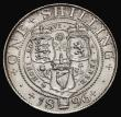 London Coins : A175 : Lot 1954 : Shilling 1896 Small Rose ESC 1365A, Bull 3159, Davies 1019 dies 2C Bright GVF/EF the obverse with ha...