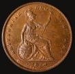 London Coins : A175 : Lot 2159 : Penny 1841 REG No Colon Peck 1484 UNC with traces of lustre, in an LCGS holder and graded LCGS 78