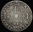 London Coins : A175 : Lot 2370 : Crown 1672 VICESIMO QVARTO edge, ESC 45, Bull 368, VG the reverse slightly better, a collectable and...