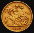 London Coins : A175 : Lot 2517 : Half Sovereign 1897 Marsh 492 VG or better/Fine