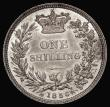 London Coins : A175 : Lot 2753 : Shilling 1856 ESC 1304, Bull 3007 GEF with some light hairlines