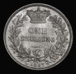 London Coins : A175 : Lot 2761 : Shilling 1867 ESC 1315, Bull 3030, Davies 892 dies 4A, Die Number 6, UNC with very light cabinet fri...