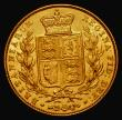 London Coins : A175 : Lot 2900 : Sovereign 1847 Marsh 30, S.3852 GVF/EF the reverse lustrous