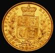London Coins : A175 : Lot 2922 : Sovereign 1884M Shield Reverse Marsh 65, S.3854A GEF/AU and lustrous