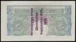 London Coins : A175 : Lot 33 : One Pound Peppiatt B239A Guernsey overprint serial E15A 761471, "Withdrawn from circulation Sep...