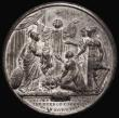 London Coins : A175 : Lot 789 : Birth of Albert Edward, Prince of Wales 1841 49mm diameter in White Metal, by J.Taylor, Obverse: Bus...