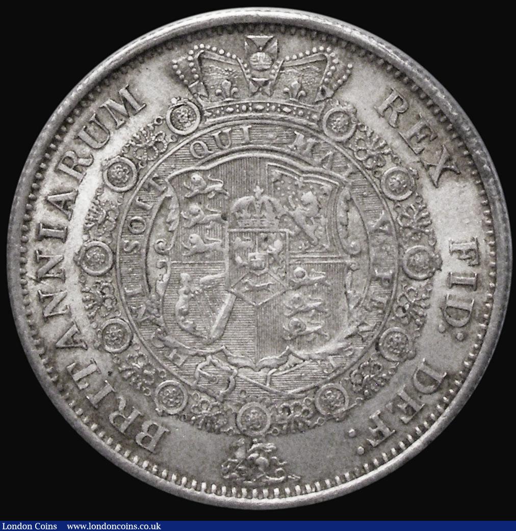 London Coins : A176 : Lot 1508 : Halfcrown 1817 Bull Head ESC 616 Choice Unc and graded 85 by CGS their joint finest of 51 desirable ...