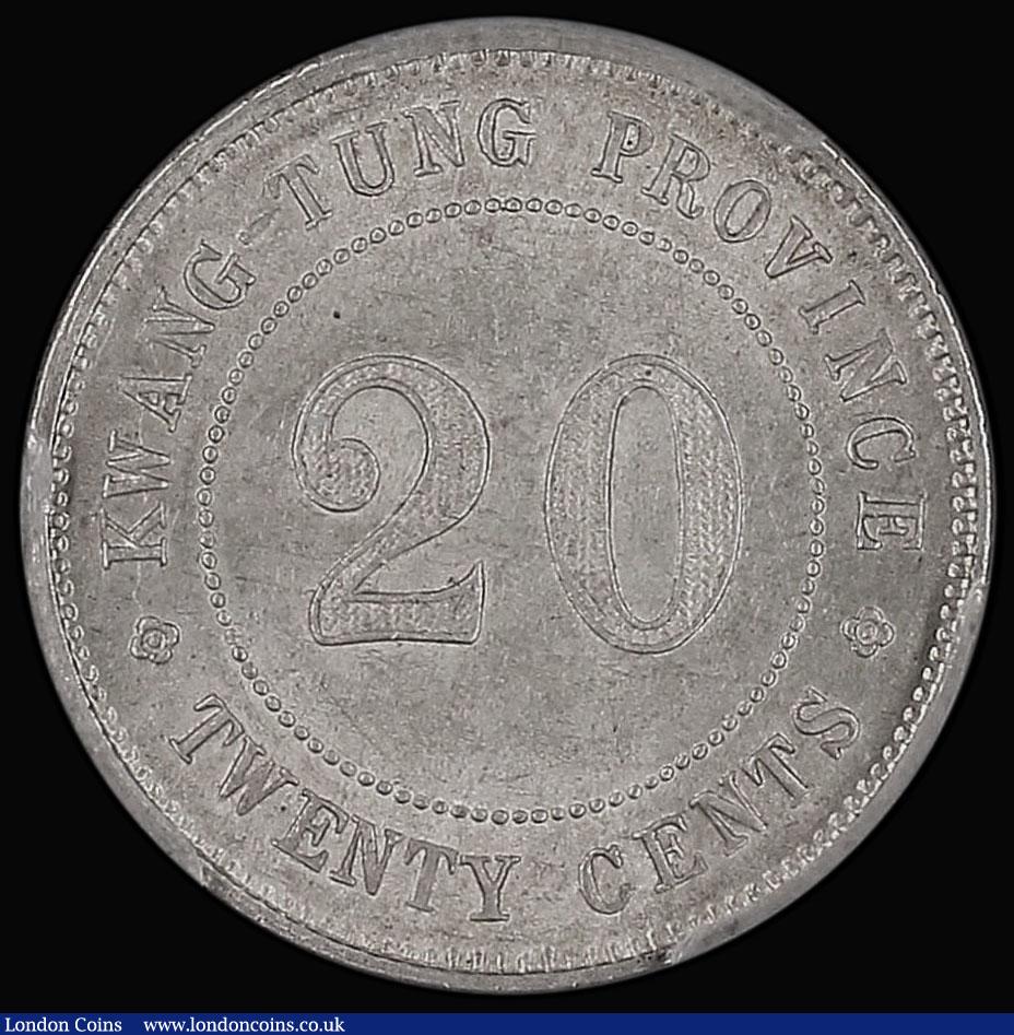London Coins : A176 : Lot 873 : China - Kwangtung Province 20 Cents Year 9 (1920) Y#423 UNC in a PCGS holder, appears conservatively...