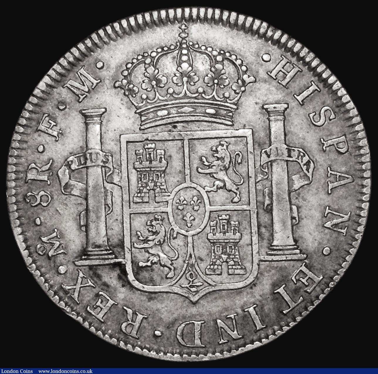 London Coins : A176 : Lot 996 : Mexico Eight Reales 1774 FM KM#106.2 Fine/About VF