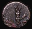 London Coins : A176 : Lot 1103 : Ancient Greece - Sicily, Syracuse Hemilitron Ae24 Second Democracy - Time of Dion, (357-354BC), Obve...