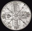 London Coins : A176 : Lot 1251 : Double Florin 1890 ESC 399, Bull 2703 EF and lustrous