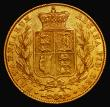 London Coins : A176 : Lot 1820 : Sovereign 1847 Marsh 30, S.3852 NVF/Good Fine