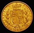 London Coins : A176 : Lot 1852 : Sovereign 1864 Marsh 49, S.3853, Die Number 46, VF/GVF