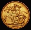 London Coins : A176 : Lot 1915 : Sovereign 1877M George and the Dragon, Marsh 99, S.3857 Near VF