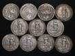London Coins : A176 : Lot 2311 : Florins (11) 1894, 1896, 1900, 1903, 1904, 1905 Rare (VG), 1906, 1907, 1908, 1909, 1910 VG to VF