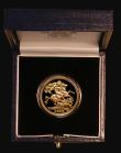 London Coins : A176 : Lot 346 : Half Sovereign 1998 S.SB4 Gold Proof FDC in the Royal Mint box of issue with certificate