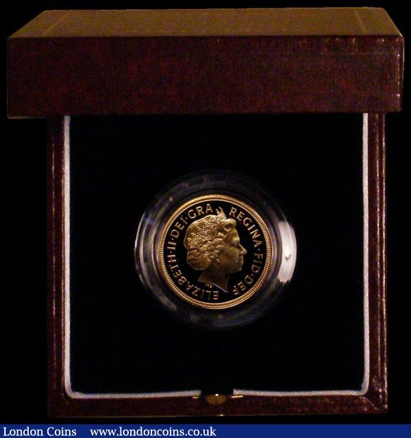 Sovereign 1999 S.SC4 Proof FDC in the Royal Mint box of issue, with no certificate : English Cased : Auction 176 : Lot 475