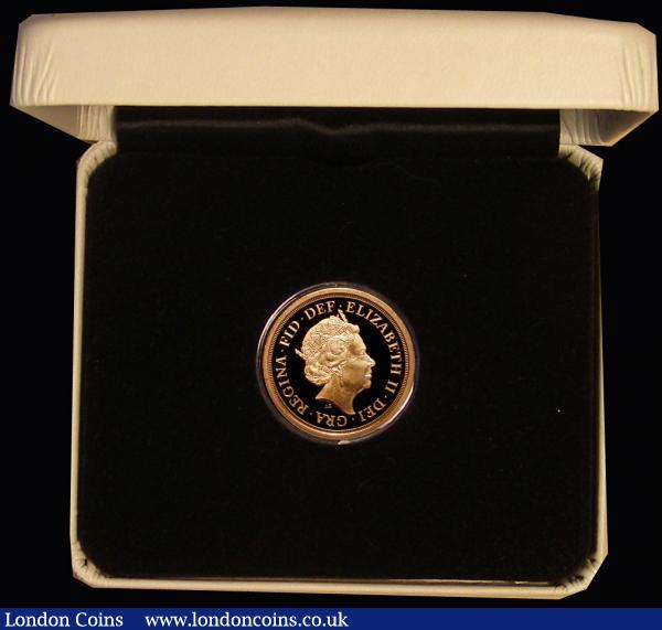 Sovereign 2018 Prince George 5th Birthday, Struck on the Day 22/7/2018, Plain edge S.SC9C BU in the white Royal Mint box of issue, with no certificate. Of the 750 mintage, only 485 were issued : English Cased : Auction 176 : Lot 509